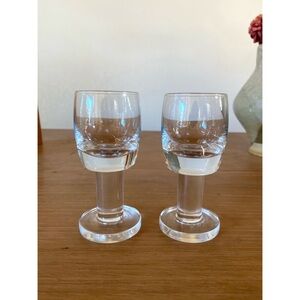 Vintage Danish Modern Cordial Glasses - Set of 2